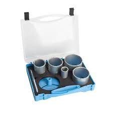 Carbide Gritted Hole Saw Set