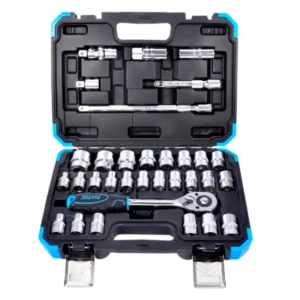 Metric Socket Set 32pcs, 1/2" drive