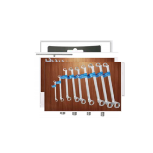 Offset Ring Spanner Set 9pcs, 6–24mm CRV